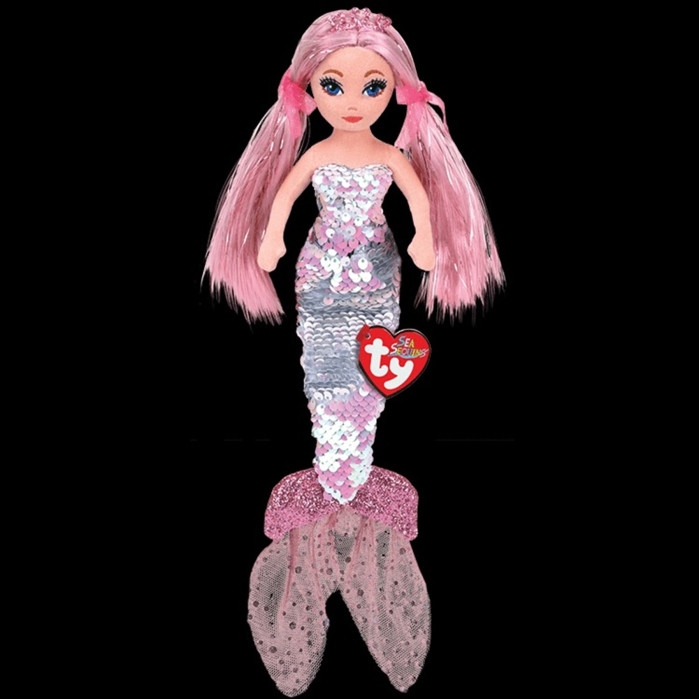 🆕 TY "Cora" SEQUIN PINK MERMAID